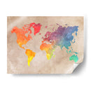 Mapa mundial 43 - Justyna Jaszke | Cuadro decorativo de Canvas Lab