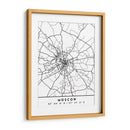 Moscow - Mapas negros 56 - Emiliano Deificus | Cuadro decorativo de Canvas Lab
