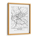 Prague - Mapas negros 69 - Emiliano Deificus | Cuadro decorativo de Canvas Lab