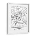 Prague - Mapas negros 69 - Emiliano Deificus | Cuadro decorativo de Canvas Lab