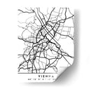 Vienna - Mapas negros 92 - Emiliano Deificus | Cuadro decorativo de Canvas Lab