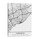 Toronto - Mapas negros 89 - Emiliano Deificus | Cuadro decorativo de Canvas Lab