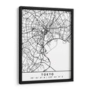 Tokyo - Mapas negros 88 - Emiliano Deificus | Cuadro decorativo de Canvas Lab