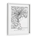 Tokyo - Mapas negros 88 - Emiliano Deificus | Cuadro decorativo de Canvas Lab