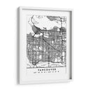 Vancouver - Mapas negros 90 - Emiliano Deificus | Cuadro decorativo de Canvas Lab