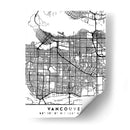 Vancouver - Mapas negros 90 - Emiliano Deificus | Cuadro decorativo de Canvas Lab