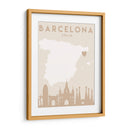 Barcelona - Mapas del corazón de la ciudad 09 - Emiliano Deificus | Cuadro decorativo de Canvas Lab