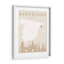 Barcelona - Mapas del corazón de la ciudad 09 - Emiliano Deificus | Cuadro decorativo de Canvas Lab