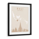 Bali - Mapas del corazón de la ciudad 07 - Emiliano Deificus | Cuadro decorativo de Canvas Lab