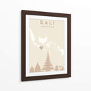 Bali - Mapas del corazón de la ciudad 07 - Emiliano Deificus | Cuadro decorativo de Canvas Lab