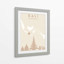 Bali - Mapas del corazón de la ciudad 07 - Emiliano Deificus | Cuadro decorativo de Canvas Lab