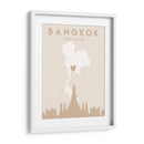 Bangkok - Mapas del corazón de la ciudad 08 - Emiliano Deificus | Cuadro decorativo de Canvas Lab