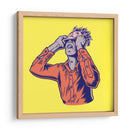 Moderat mask yellow | Cuadro decorativo de Canvas Lab