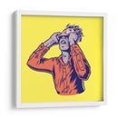 Moderat mask yellow | Cuadro decorativo de Canvas Lab