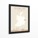 Dublín - Mapas del corazón de la ciudad 28 I - Emiliano Deificus | Cuadro decorativo de Canvas Lab