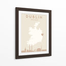 Dublín - Mapas del corazón de la ciudad 28 I - Emiliano Deificus | Cuadro decorativo de Canvas Lab