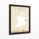 Dublín - Mapas del corazón de la ciudad 28 I - Emiliano Deificus | Cuadro decorativo de Canvas Lab