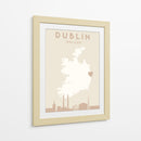 Dublín - Mapas del corazón de la ciudad 28 I - Emiliano Deificus | Cuadro decorativo de Canvas Lab