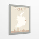 Dublín - Mapas del corazón de la ciudad 28 I - Emiliano Deificus | Cuadro decorativo de Canvas Lab