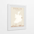 Dublín - Mapas del corazón de la ciudad 28 I - Emiliano Deificus | Cuadro decorativo de Canvas Lab