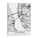 Liverpool - Mapas negros 40 - Emiliano Deificus | Cuadro decorativo de Canvas Lab