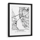 Liverpool - Mapas negros 40 - Emiliano Deificus | Cuadro decorativo de Canvas Lab