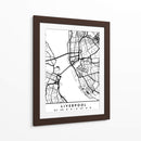 Liverpool - Mapas negros 40 - Emiliano Deificus | Cuadro decorativo de Canvas Lab