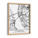 Liverpool - Mapas negros 40 - Emiliano Deificus | Cuadro decorativo de Canvas Lab