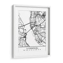 Liverpool - Mapas negros 40 - Emiliano Deificus | Cuadro decorativo de Canvas Lab