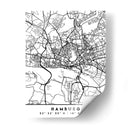 Hamburg - Mapas negros 31 - Emiliano Deificus | Cuadro decorativo de Canvas Lab