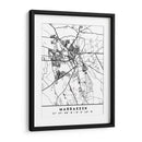 Marrakesh - Mapas negros 47 - Emiliano Deificus | Cuadro decorativo de Canvas Lab