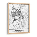 Marrakesh - Mapas negros 47 - Emiliano Deificus | Cuadro decorativo de Canvas Lab