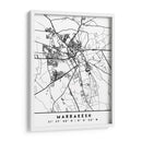 Marrakesh - Mapas negros 47 - Emiliano Deificus | Cuadro decorativo de Canvas Lab