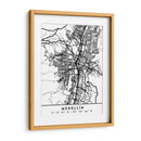Medellín - Mapas negros 49 - Emiliano Deificus | Cuadro decorativo de Canvas Lab