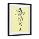 Boceto de Mujer Corriendo - Donaldo Meda  | Cuadro decorativo de Canvas Lab