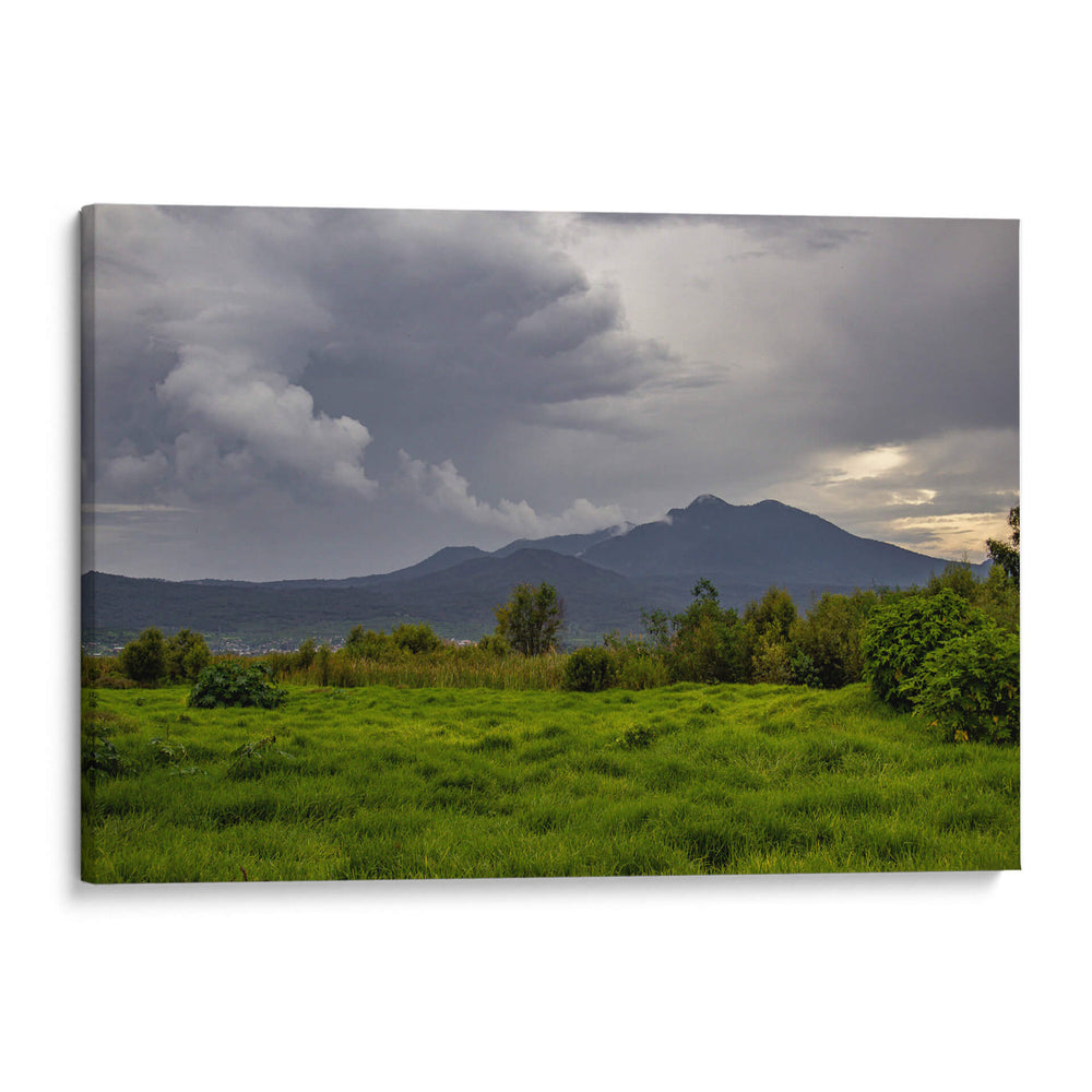 Susurros del Tzirate: cielos de tormenta sobre el corazón verde de Michoacán. - Nosion | Cuadro decorativo de Canvas Lab