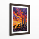 Vigilias del Crepúsculo - Tito Massia | Cuadro decorativo de Canvas Lab