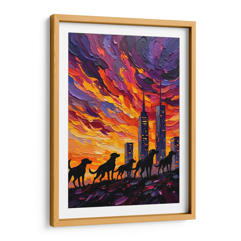 Vigilias del Crepúsculo - Tito Massia | Cuadro decorativo de Canvas Lab