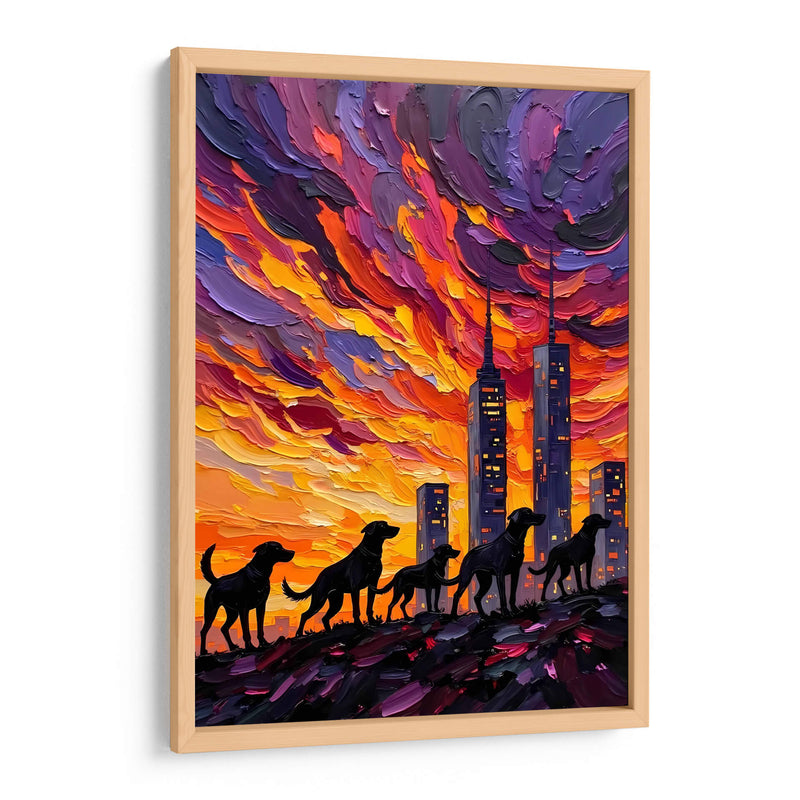 Vigilias del Crepúsculo - Tito Massia | Cuadro decorativo de Canvas Lab