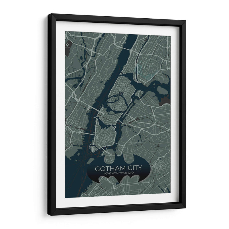 Gotham City - Raúl Bermudez | Cuadro decorativo de Canvas Lab