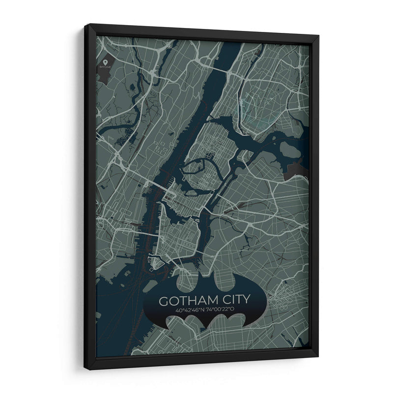 Gotham City - Raúl Bermudez | Cuadro decorativo de Canvas Lab