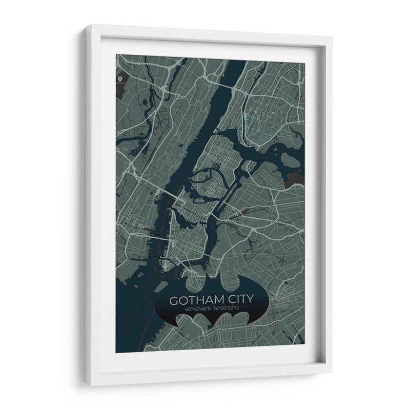 Gotham City - Raúl Bermudez | Cuadro decorativo de Canvas Lab