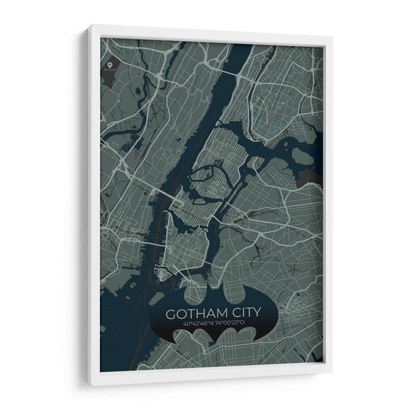 Gotham City - Raúl Bermudez | Cuadro decorativo de Canvas Lab