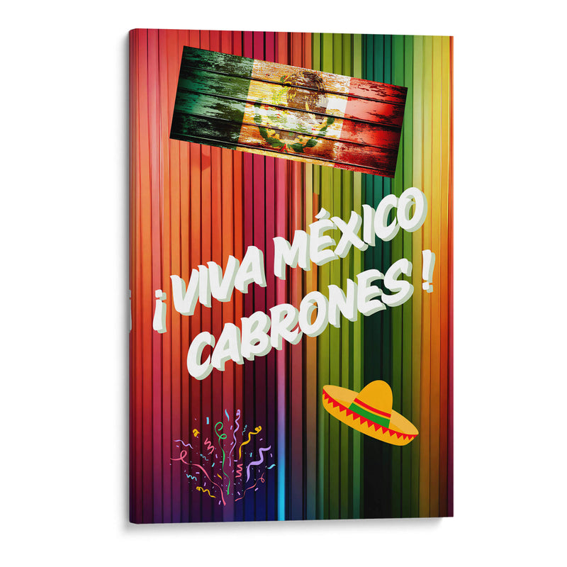 Viva México Cab... - DEA Digital Esoteric Art | Cuadro decorativo de Canvas Lab