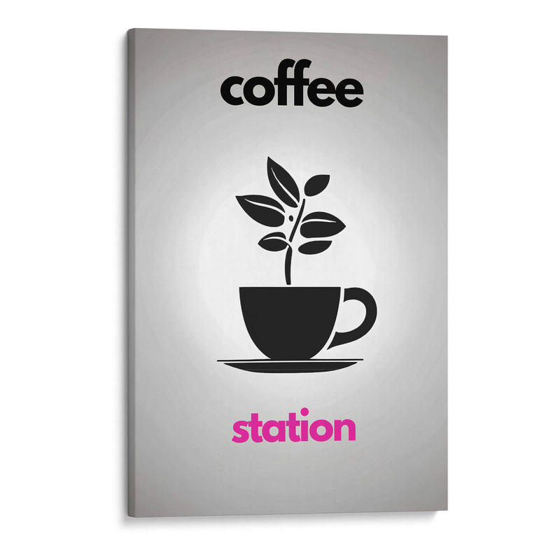 Coffee Station - DEA Digital Esoteric Art | Cuadro decorativo de Canvas Lab
