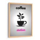 Coffee Station - DEA Digital Esoteric Art | Cuadro decorativo de Canvas Lab
