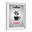 Coffee Station - DEA Digital Esoteric Art | Cuadro decorativo de Canvas Lab