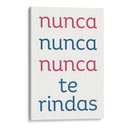 Nunca te Rindas - DEA Digital Esoteric Art | Cuadro decorativo de Canvas Lab