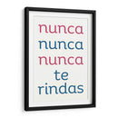 Nunca te Rindas - DEA Digital Esoteric Art | Cuadro decorativo de Canvas Lab