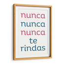 Nunca te Rindas - DEA Digital Esoteric Art | Cuadro decorativo de Canvas Lab